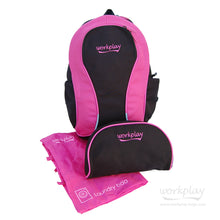 Load image into Gallery viewer, Gymwise II Pink Ladies Gym Rucksack Toiletries Bag