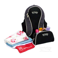 Load image into Gallery viewer, ladies gym backpack with wash bag