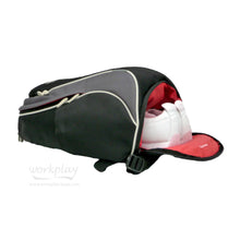 Load image into Gallery viewer, Backpack with shoe compartment
