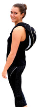 Load image into Gallery viewer, Runners backpack shaped to fit women 
