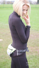 Load image into Gallery viewer, Yellow Running Bum Bag shaped for women
